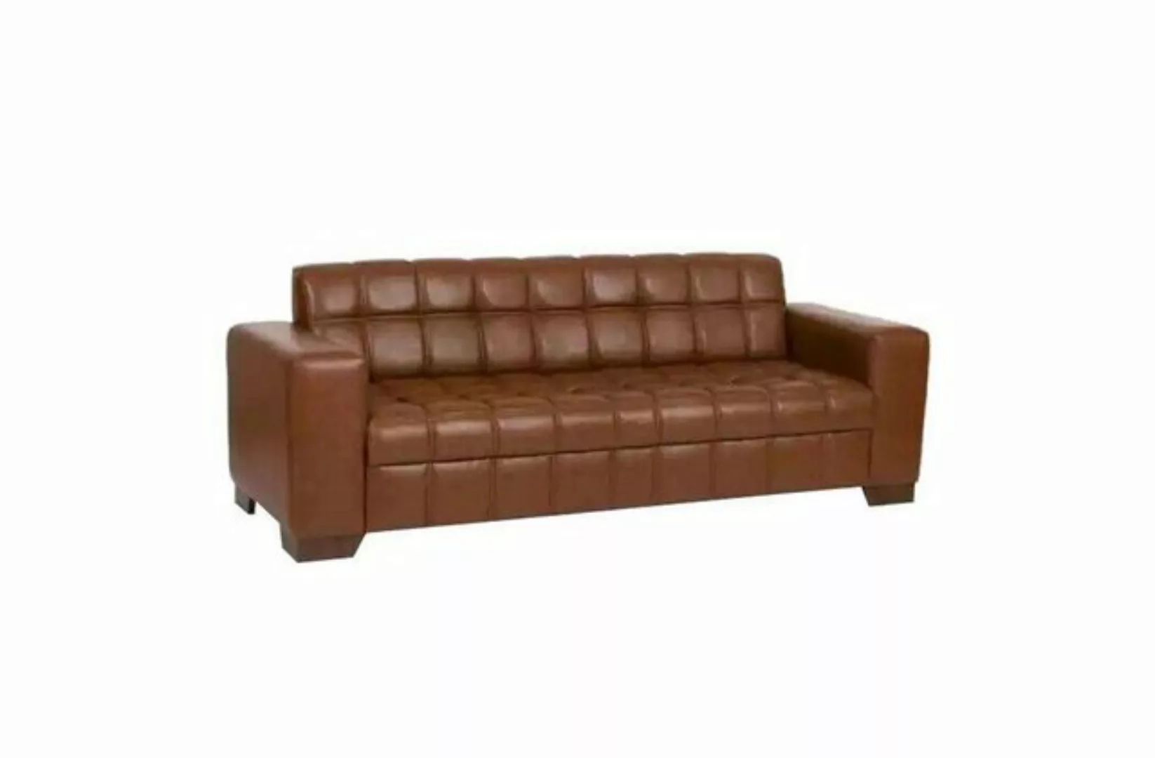 Xlmoebel Sofa Braunes Dreisitzer Premium Sofa für Büroeinrichtung, 1 Teile, günstig online kaufen