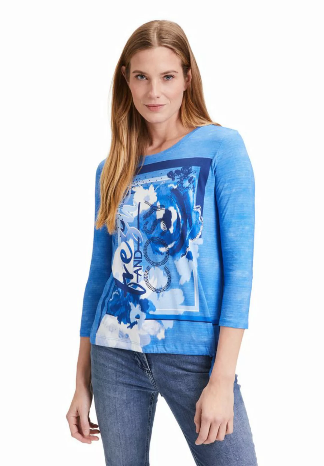 Betty Barclay 3/4-Arm-Shirt Betty Barclay Printshirt mit Tunnelzug (1-tlg) günstig online kaufen