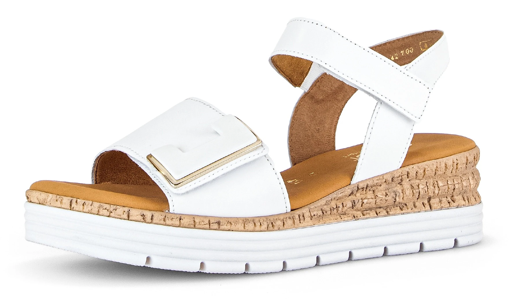 Gabor Sandalette "GENUA", Keilabsatz, Sommerschuh, Sandale mit Klettverschl günstig online kaufen