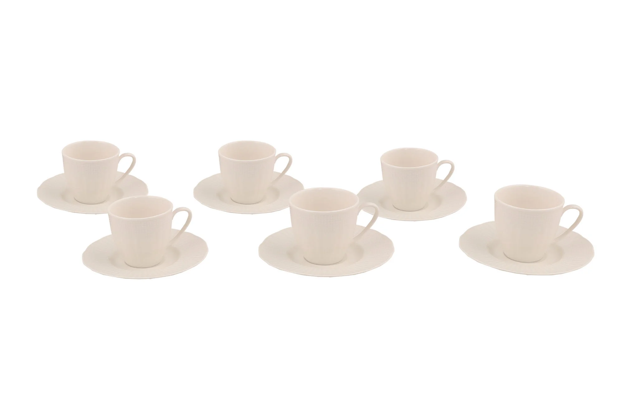Hermia | Set mit 6 Kaffeetassen und Untertassen The Usual günstig online kaufen