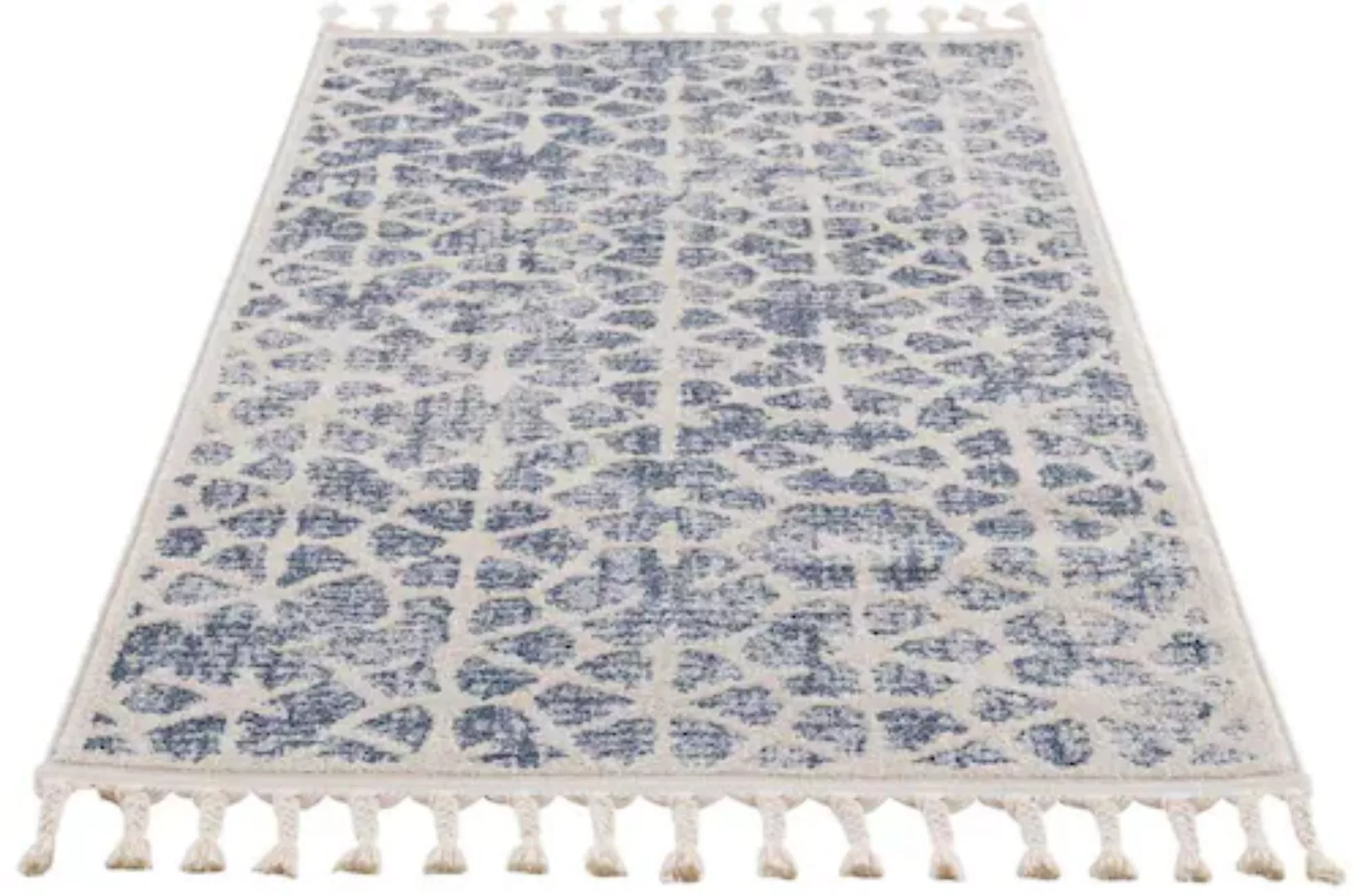 Carpet City Teppich »Art 1271«, rund, Kurzflor, Skandi-Muster, ideal für Wo günstig online kaufen