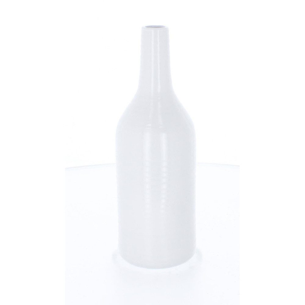 MICA Dekovase Vase Flasche weiß - günstig online kaufen