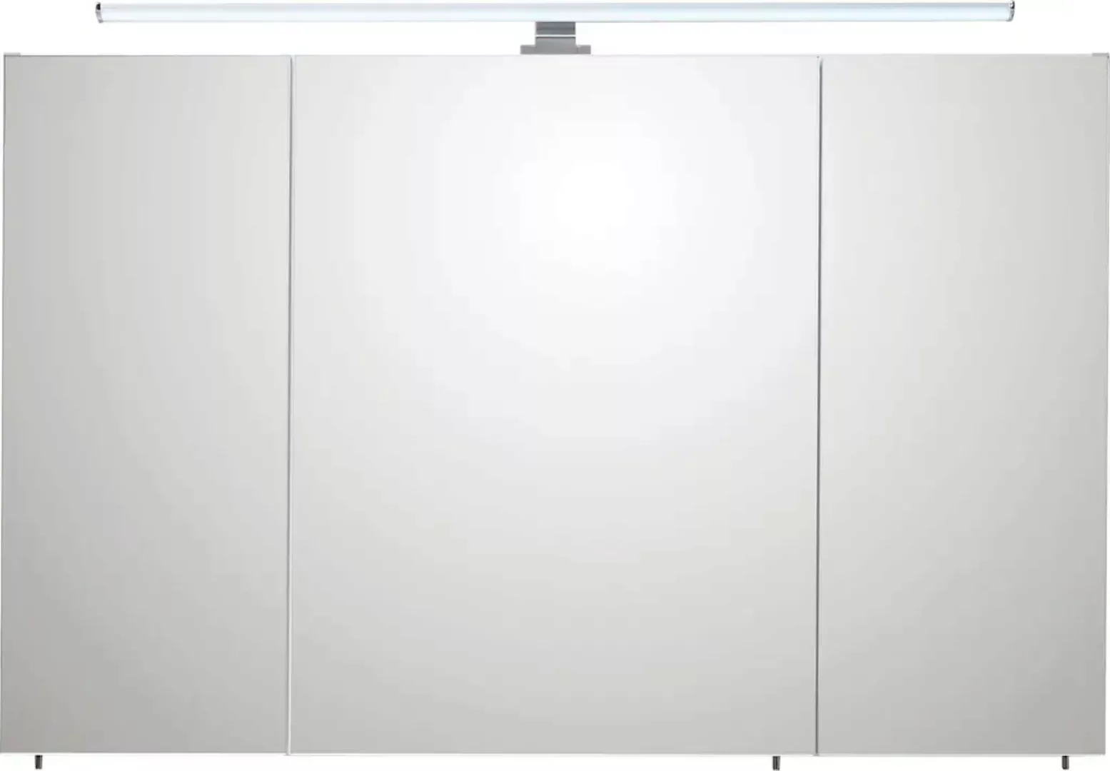 Saphir Spiegelschrank "Quickset Badezimmer-Spiegelschrank inkl LED-Aufsatzl günstig online kaufen