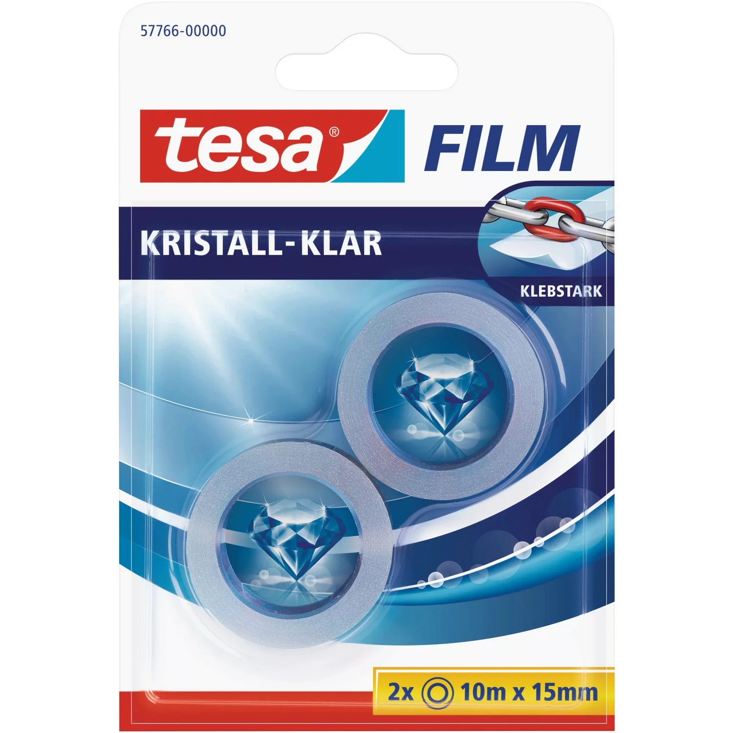 Tesa Film Kristall-Klar 2 x 10 m x 15 mm günstig online kaufen