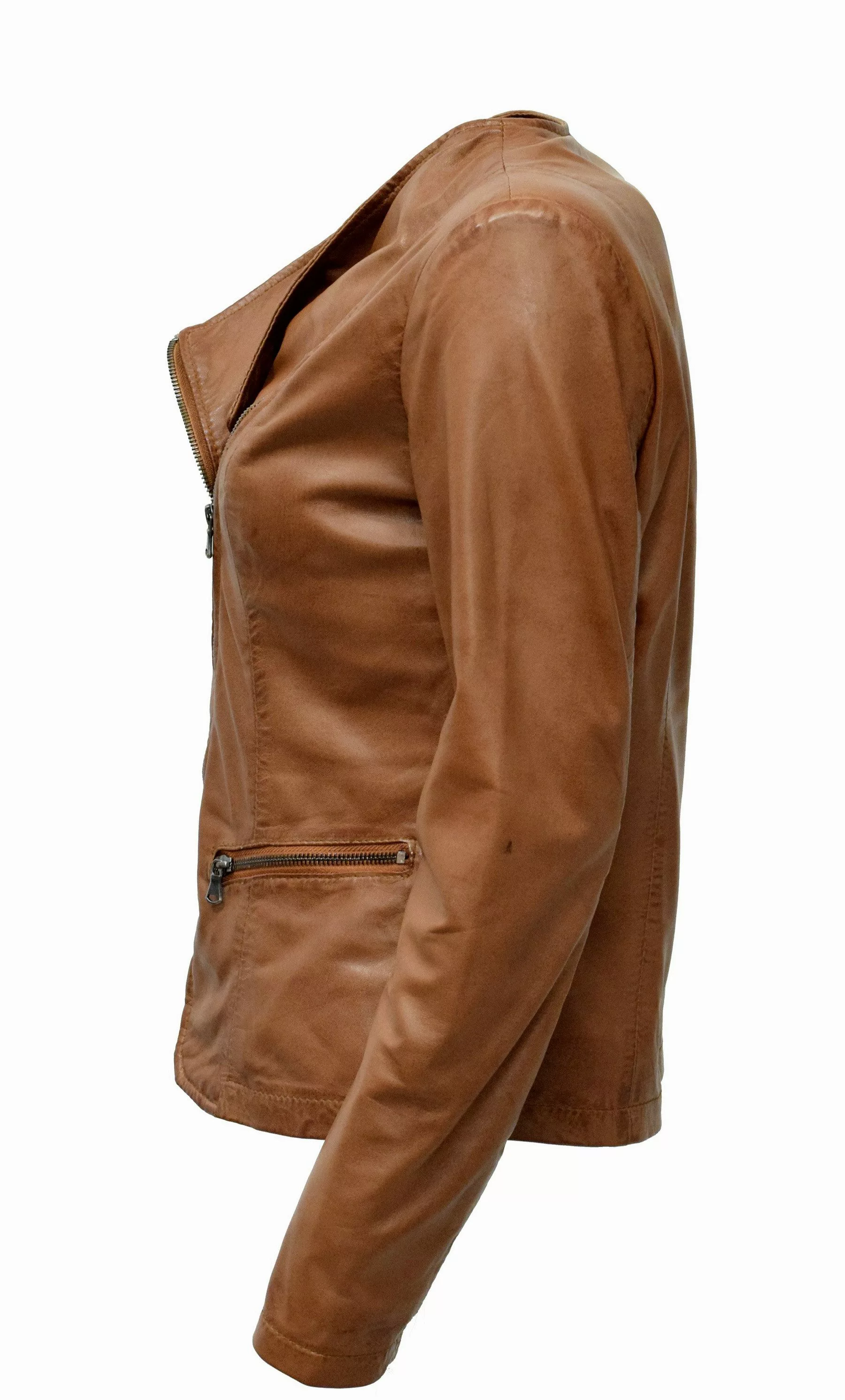 Zimmert Leather Lederjacke Minni weiches, washed günstig online kaufen
