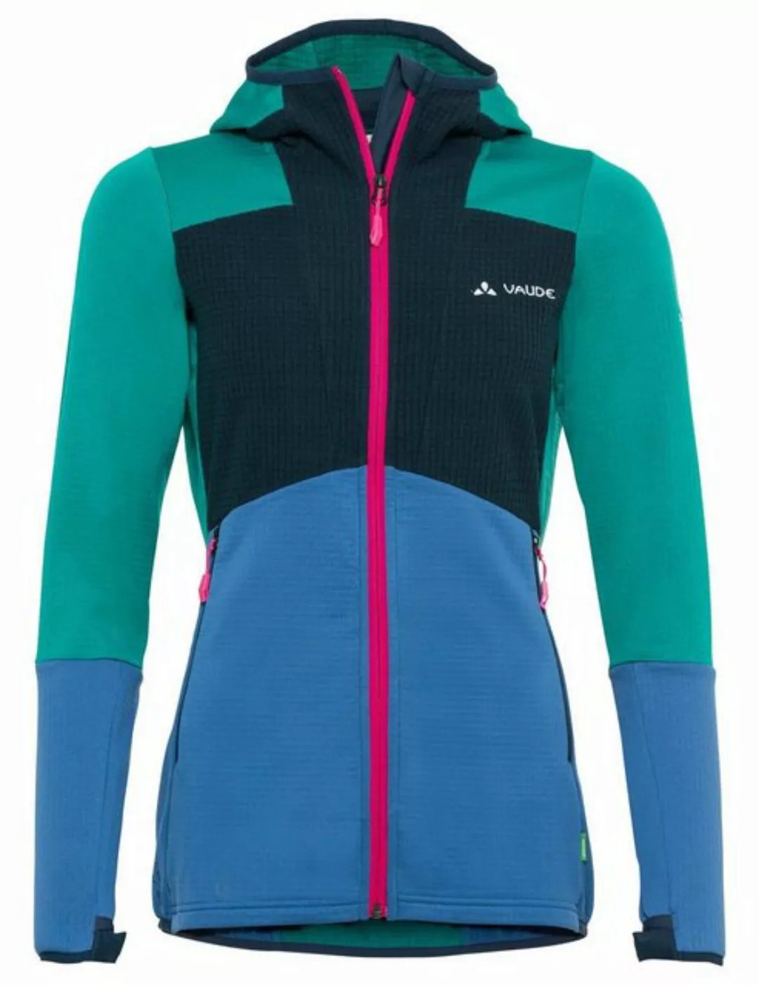 VAUDE Outdoorjacke Women's Monviso Hooded Grid Fleece Jacket (1-St) Klimane günstig online kaufen