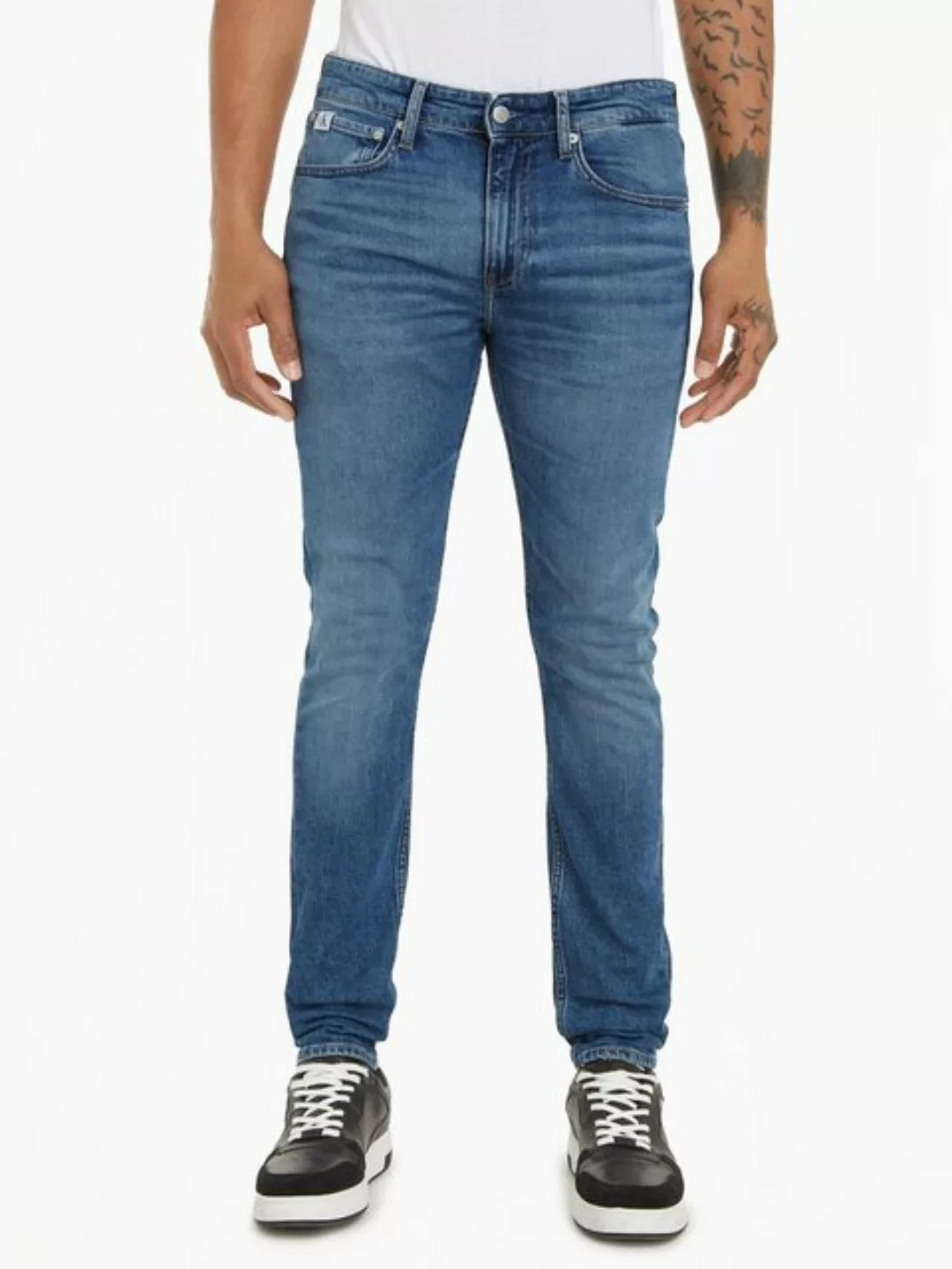 Calvin Klein Jeans Slim-fit-Jeans SLIM TAPER in klassischer 5-Pocket-Form günstig online kaufen