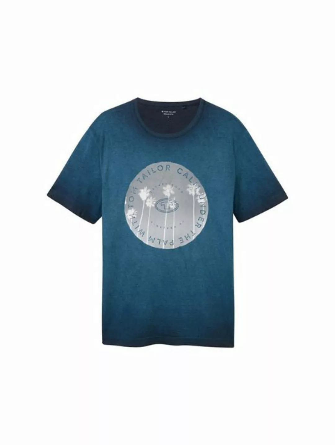 TOM TAILOR T-Shirt garment dye photoprint t-shirt günstig online kaufen