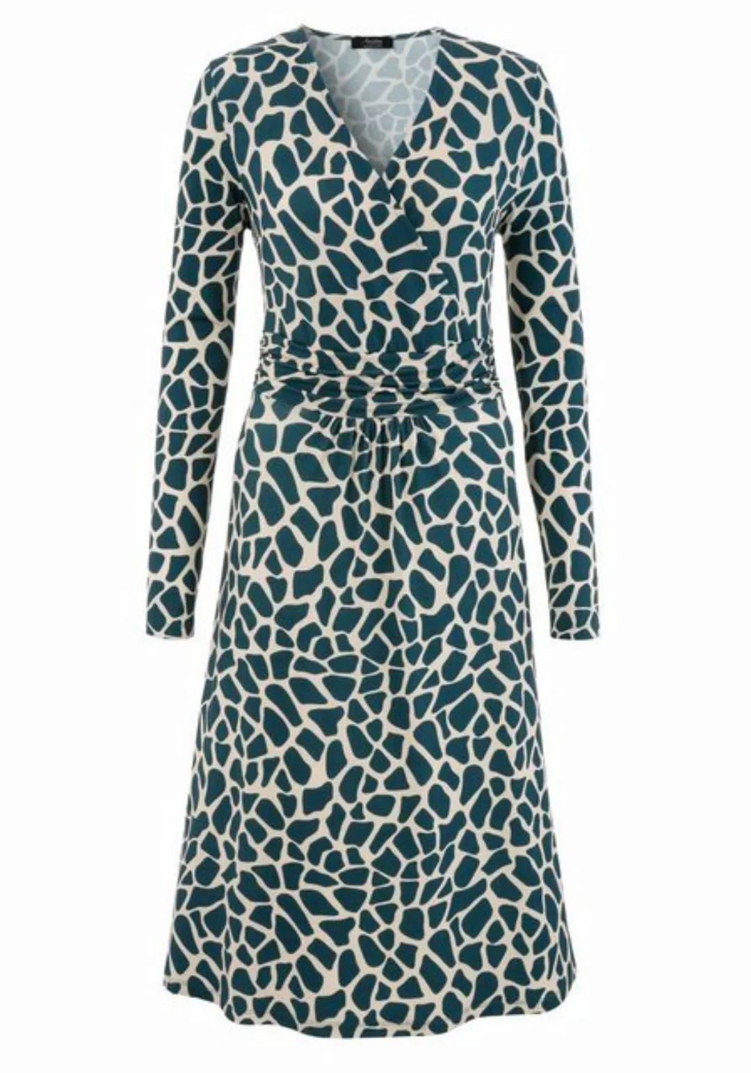 Aniston SELECTED Jerseykleid, mit farbigem animal-print günstig online kaufen