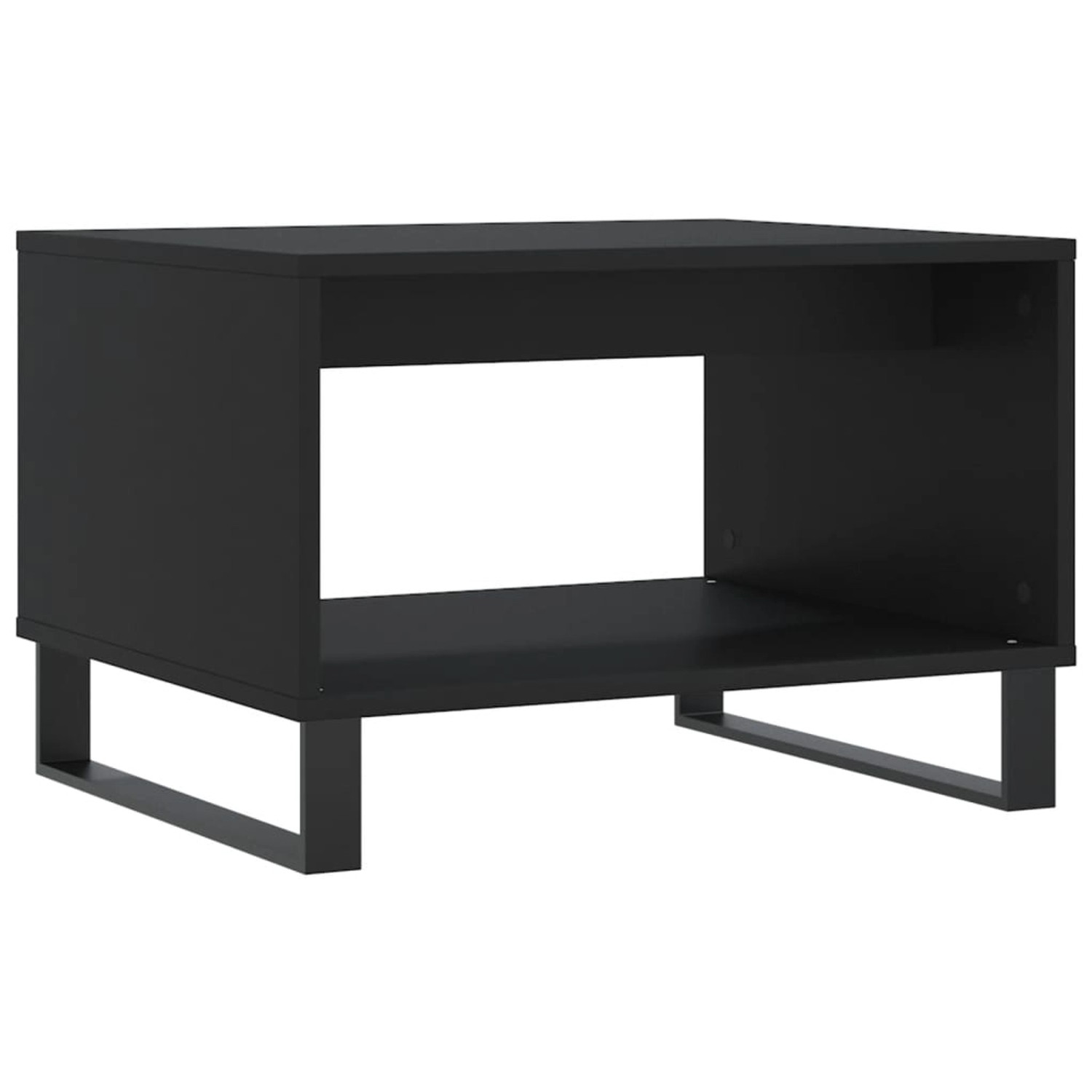 vidaXL Couchtisch Schwarz 60x50x40 cm Holzwerkstoff günstig online kaufen