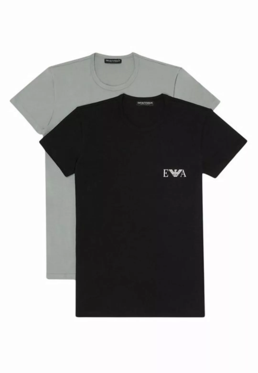 Emporio Armani T-Shirt T-Shirt Kurzamshirts im 2 Pack (2-tlg) günstig online kaufen