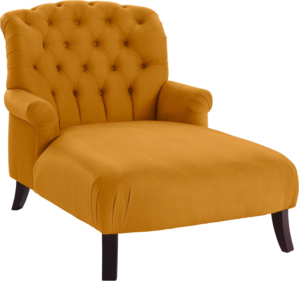 Home affaire Loveseat "Amiens Sessel Loungesessel", mit wunderschöner Knopf günstig online kaufen