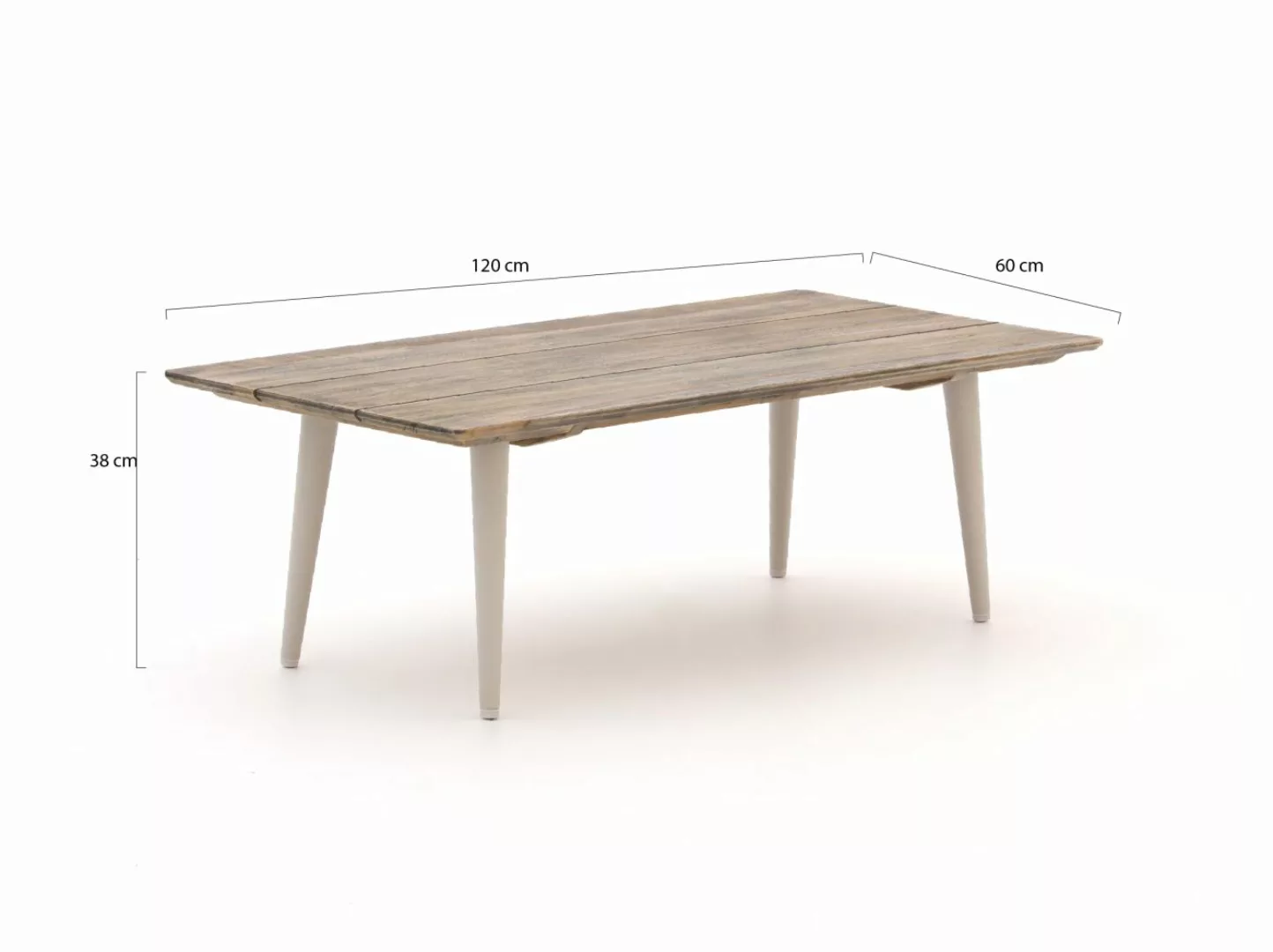 ROUGH-K Loungetisch 120x60x40 cm günstig online kaufen
