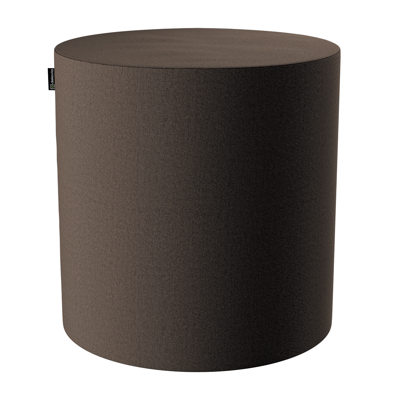 Pouf Barrel, braun, ø40 cm x 40 cm, Etna (705-08) günstig online kaufen