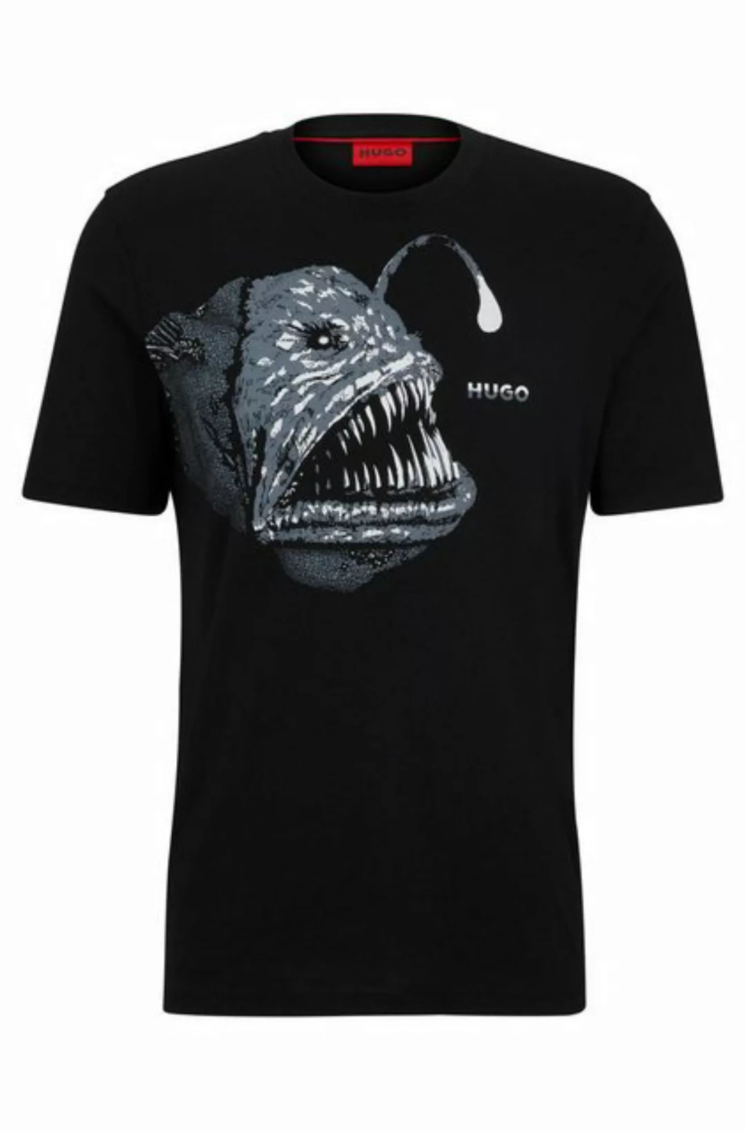 HUGO T-Shirt Dibeach 10233396 01, Black günstig online kaufen