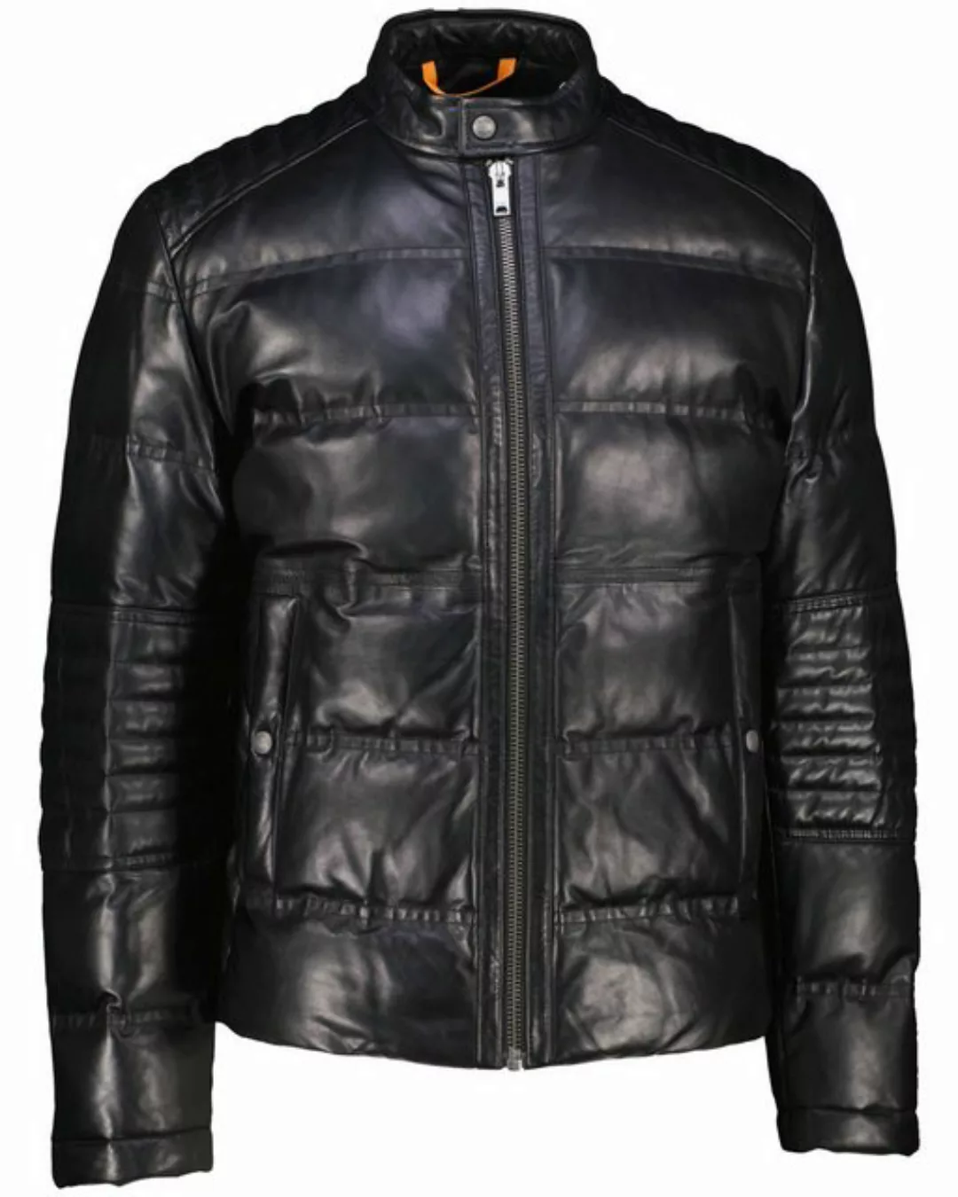 BOSS Lederjacke Herren Lederjacke JOBEAR Regular Fit günstig online kaufen