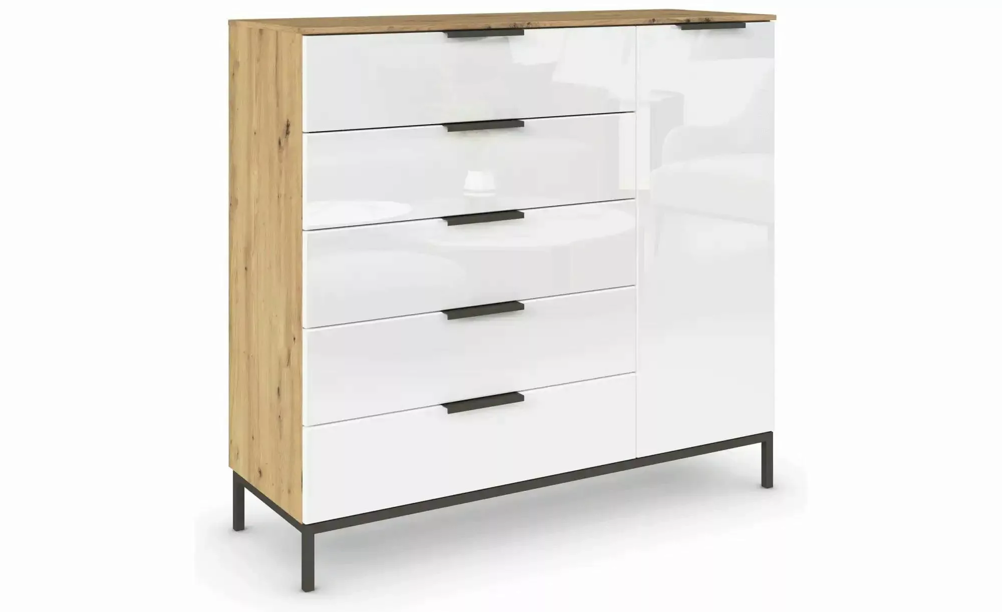 Sideboard ¦ holzfarben ¦ Maße (cm): B: 120 H: 111 Kommoden & Sideboards > S günstig online kaufen