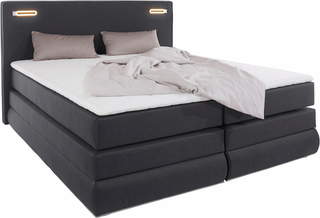 COLLECTION AB Boxspringbett "Ninoni", inkl. Bettkasten, Topper und wahlweis günstig online kaufen