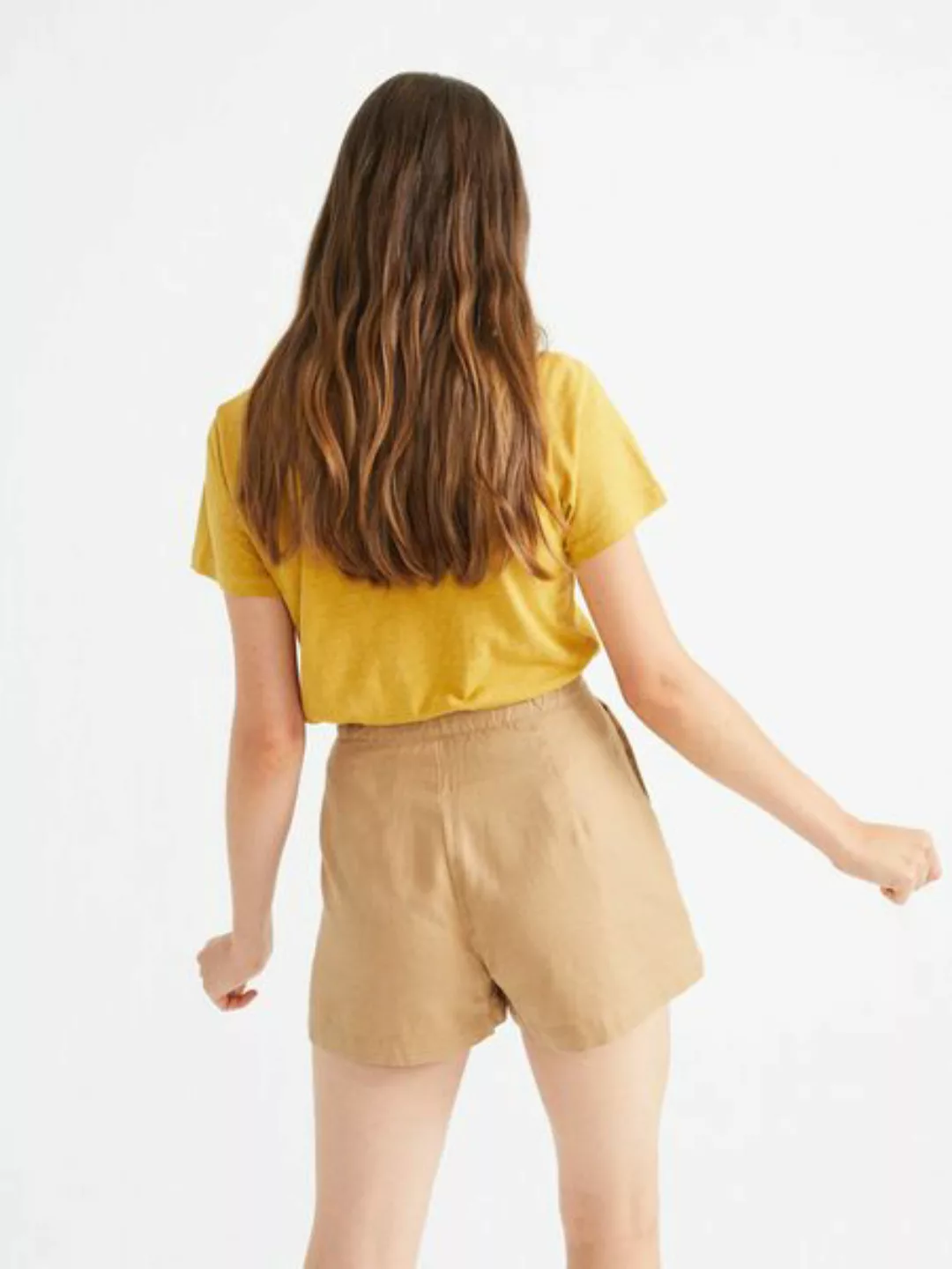 Camel Hemp Narciso Shorts günstig online kaufen
