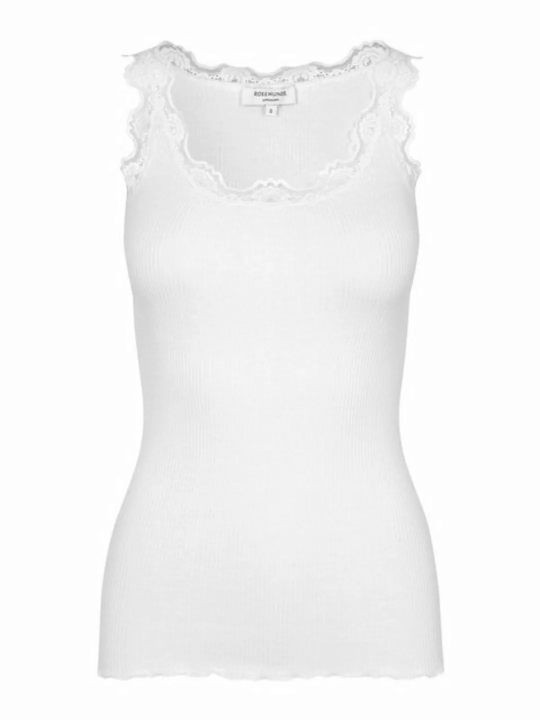 rosemunde Tanktop Babette Silk Top wunderschöner Vintage-Spitzenbesatz an A günstig online kaufen