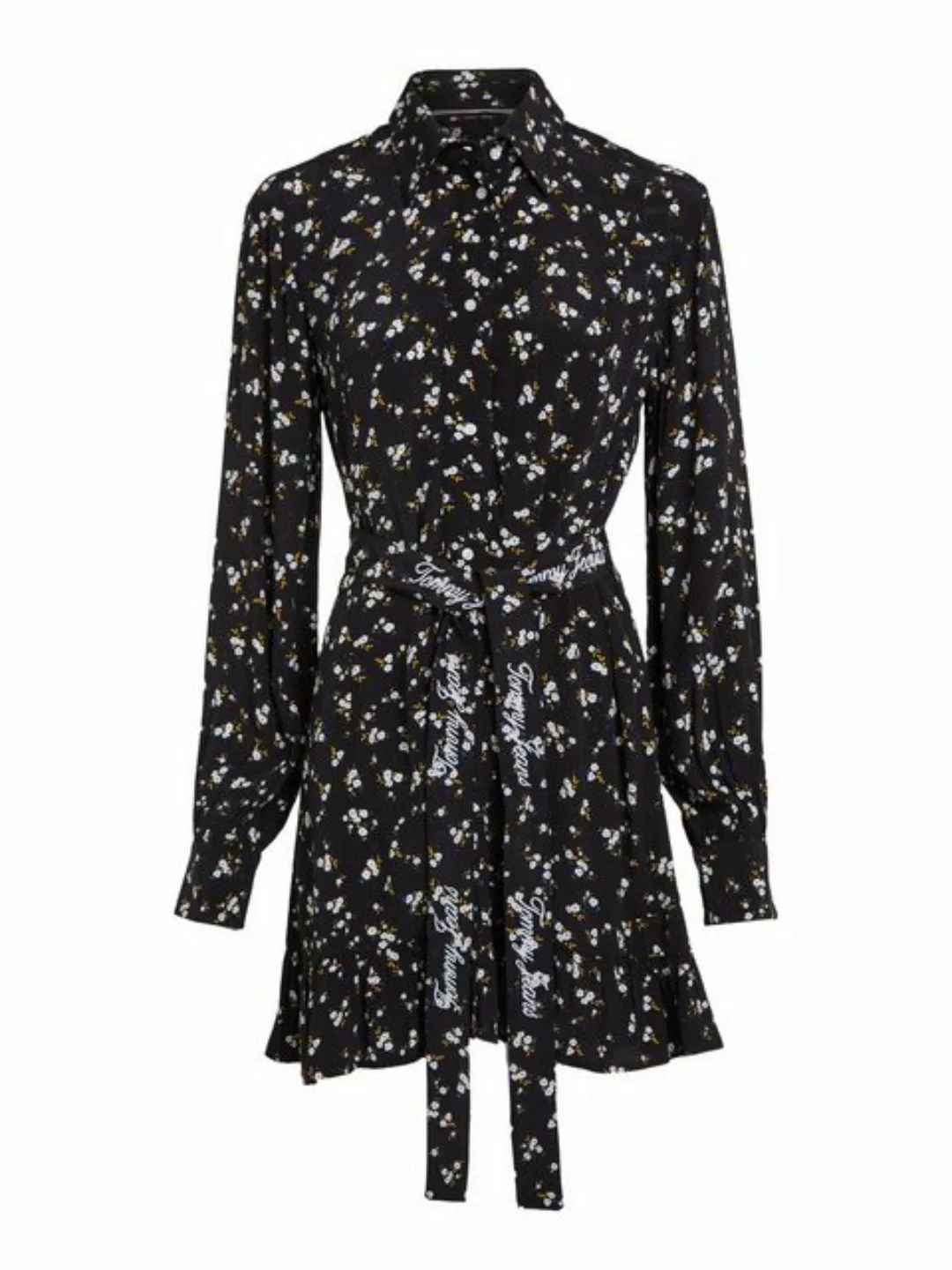 Tommy Jeans Shirtkleid TJW MINI FLORAL BELTED DRESS EXT mit Tommy Jeans Log günstig online kaufen