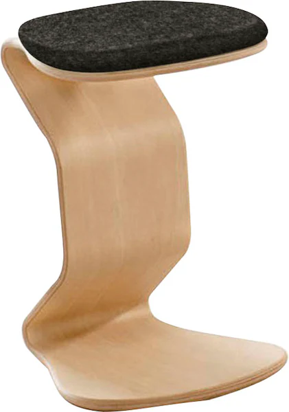 Mayer Sitzmöbel Sitzhocker "1116", (1 St.), NEST NATURE Hocker medium mit f günstig online kaufen