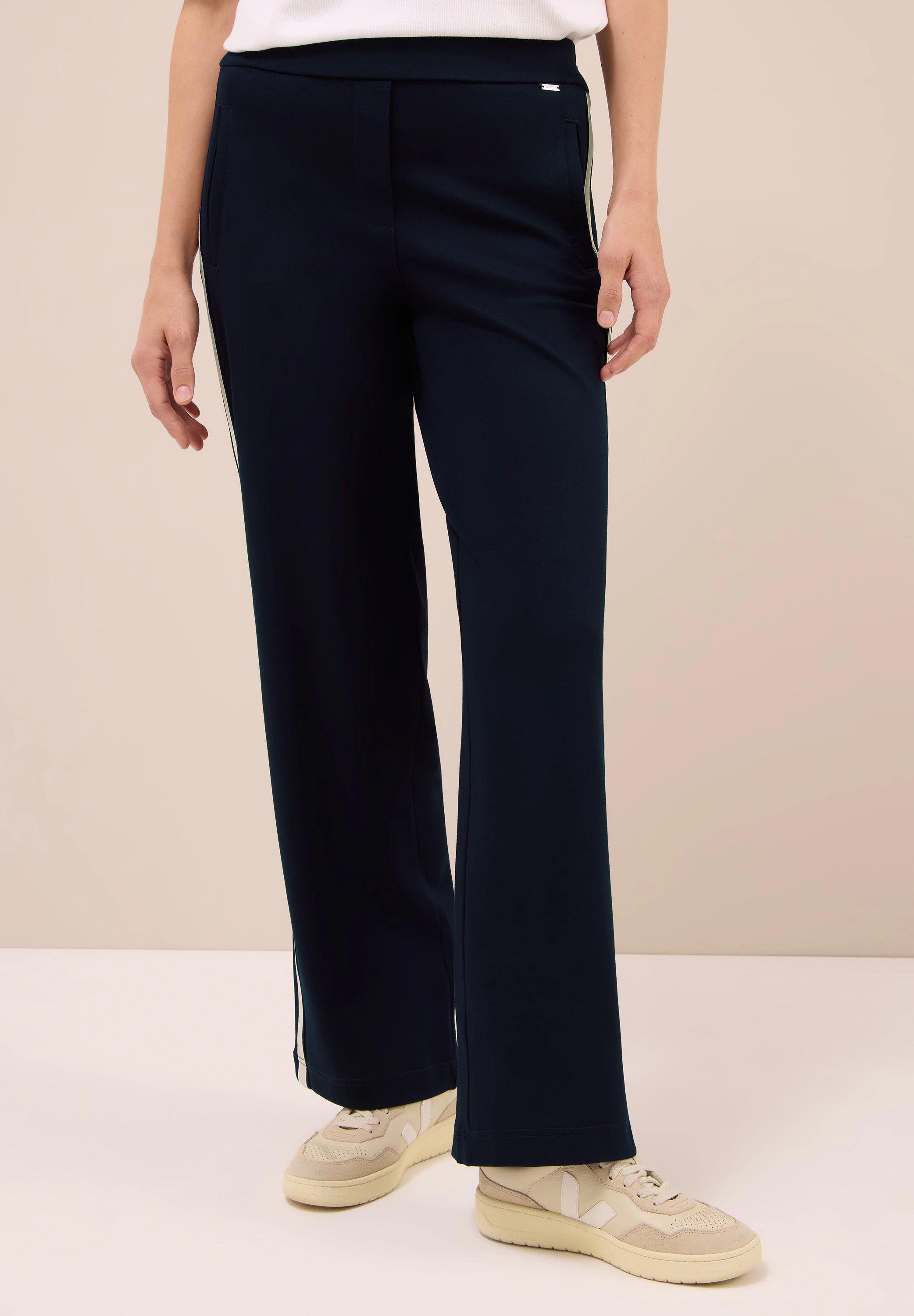 Cecil Stoffhose, High Waist günstig online kaufen