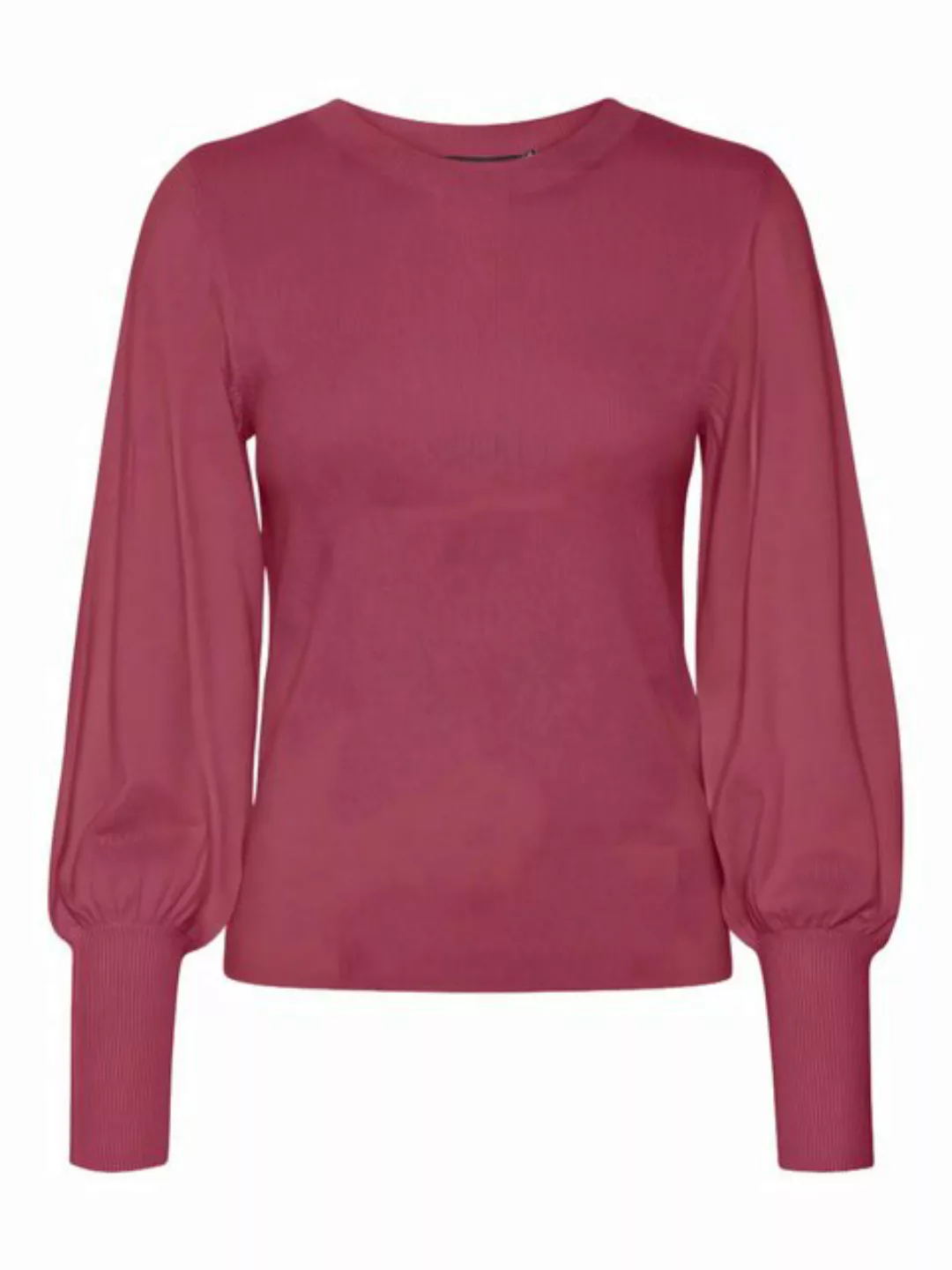 Vero Moda Rundhalspullover VMHOLLYKARISPUFF LS O-NECK PULLOV GA BOO günstig online kaufen