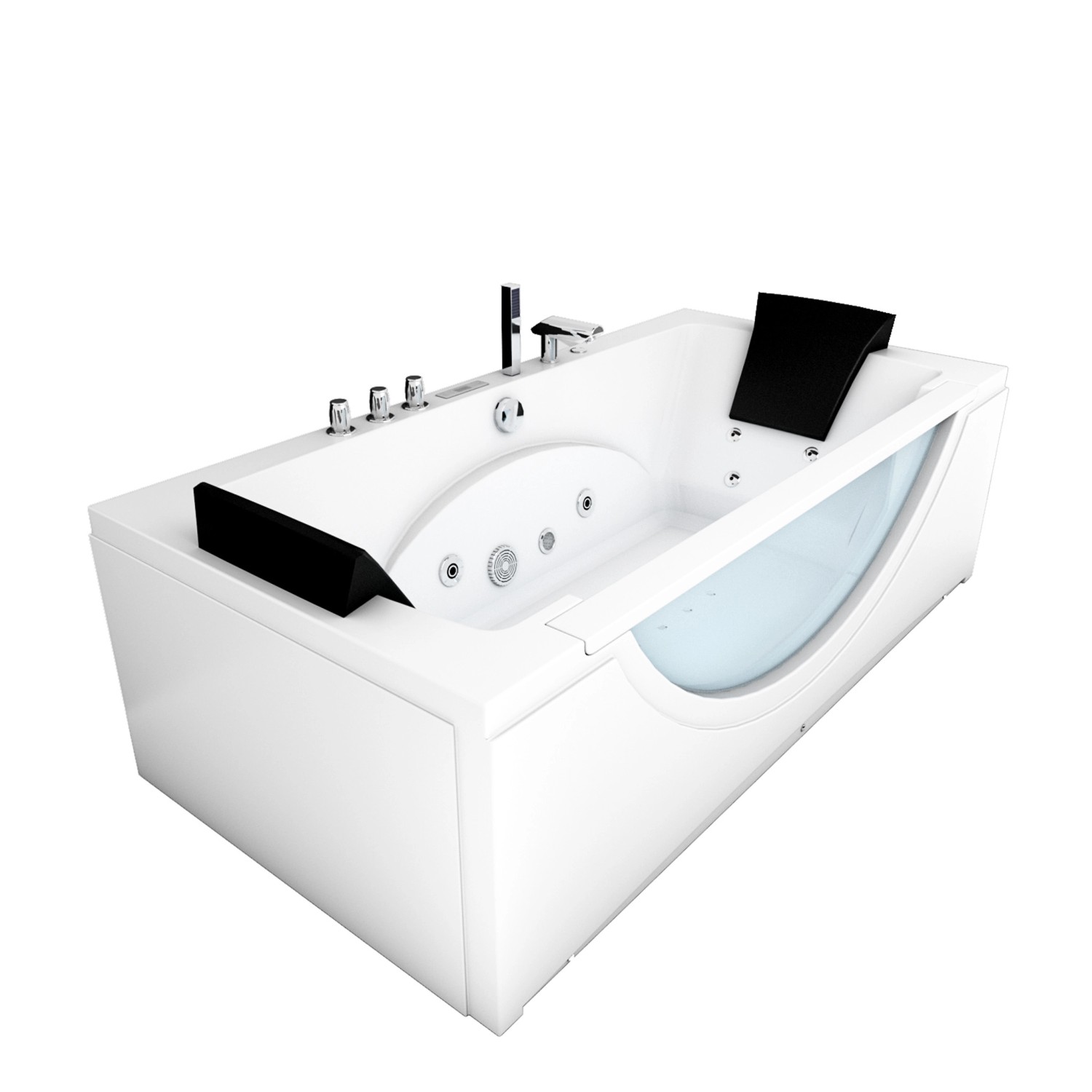 AcquaVapore Whirlpool Pool Badewanne Eckwanne Wanne W81H-C-SC 180x90 günstig online kaufen