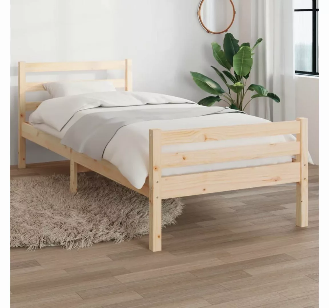 furnicato Bett Massivholzbett 90x200 cm günstig online kaufen