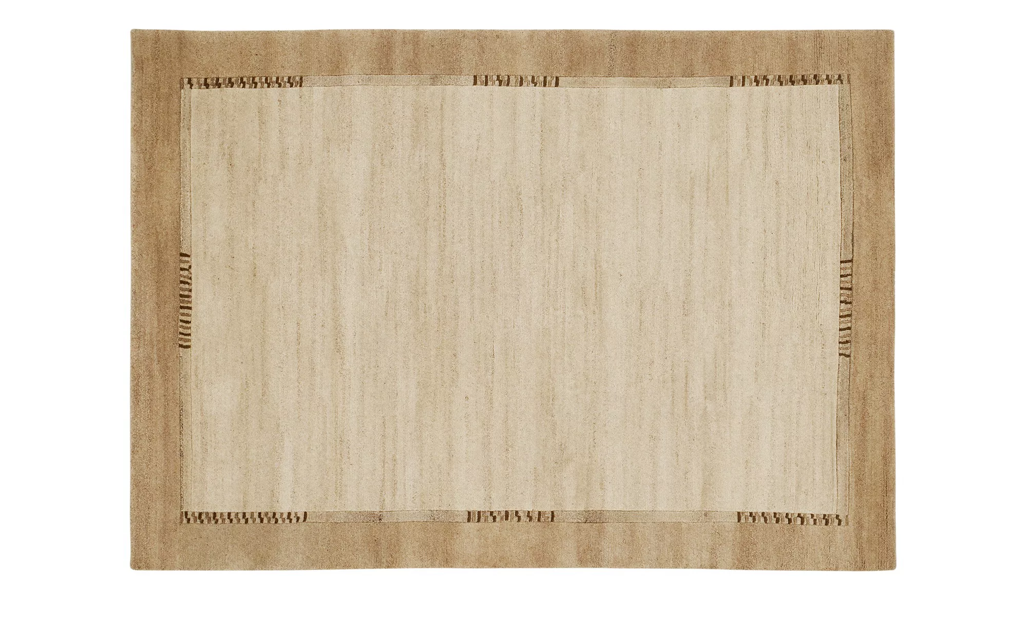 Kurzflorteppich - beige - Wolle - 70 cm - Teppiche > Wohnteppiche > Naturte günstig online kaufen