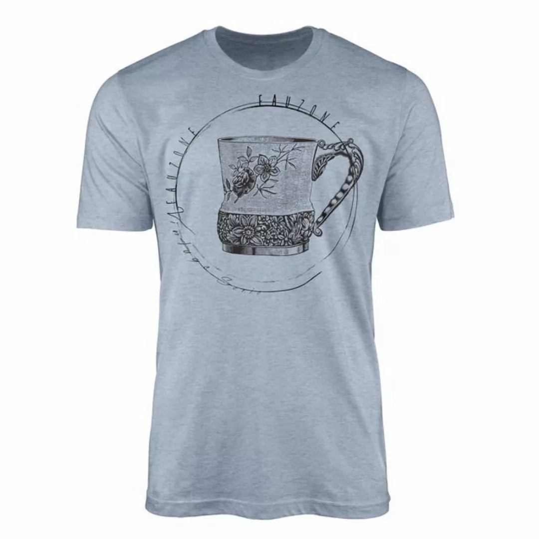 Sinus Art T-Shirt Vintage Herren T-Shirt Tasse günstig online kaufen