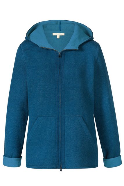 Himalaya Clothing Outdoorjacke Damen Wolljacke aus Merinowolle mit Kapuze u günstig online kaufen