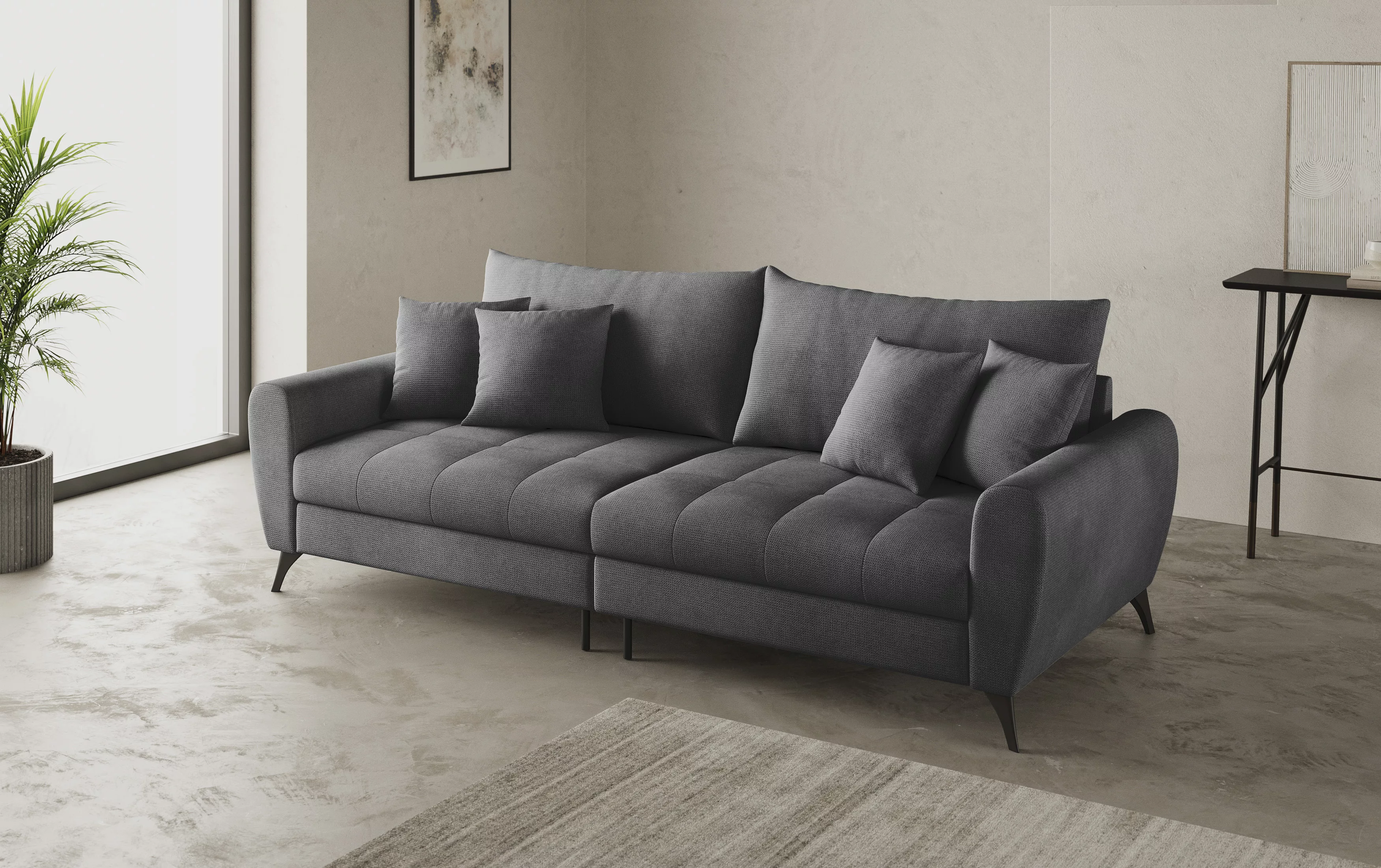 Mr. Couch Big-Sofa "Blackburn II", Wahlweise mit Kaltschaumpolsterung bis 1 günstig online kaufen