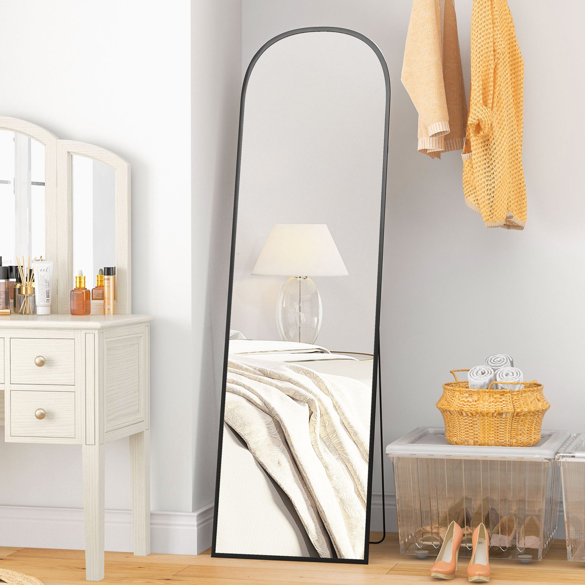 HOMCOM Standspiegel 161,5 x 50 cm günstig online kaufen