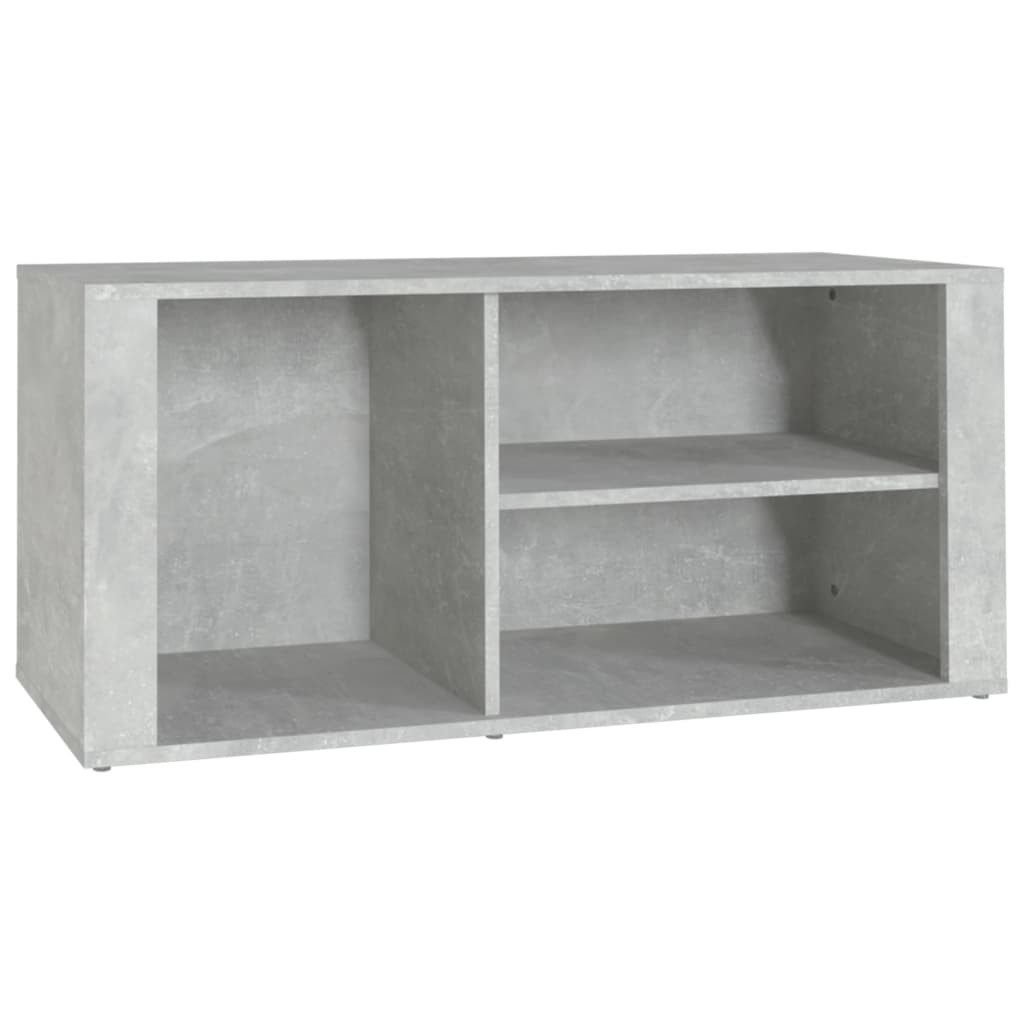vidaXL Schuhregal Schuhregal Betongrau 100x35x45 cm günstig online kaufen