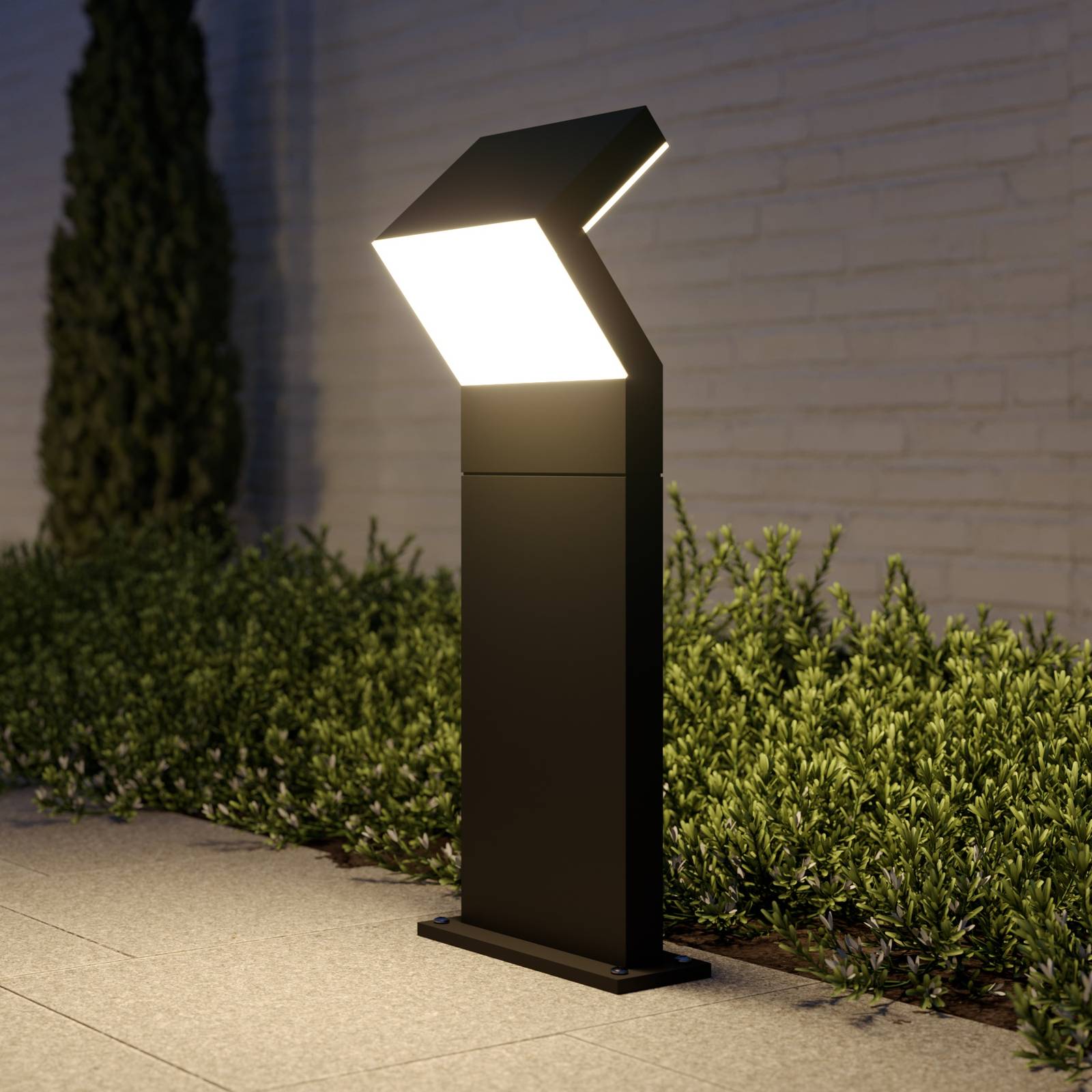 Arcchio Havin LED-Sockelleuchte, dunkelgrau günstig online kaufen