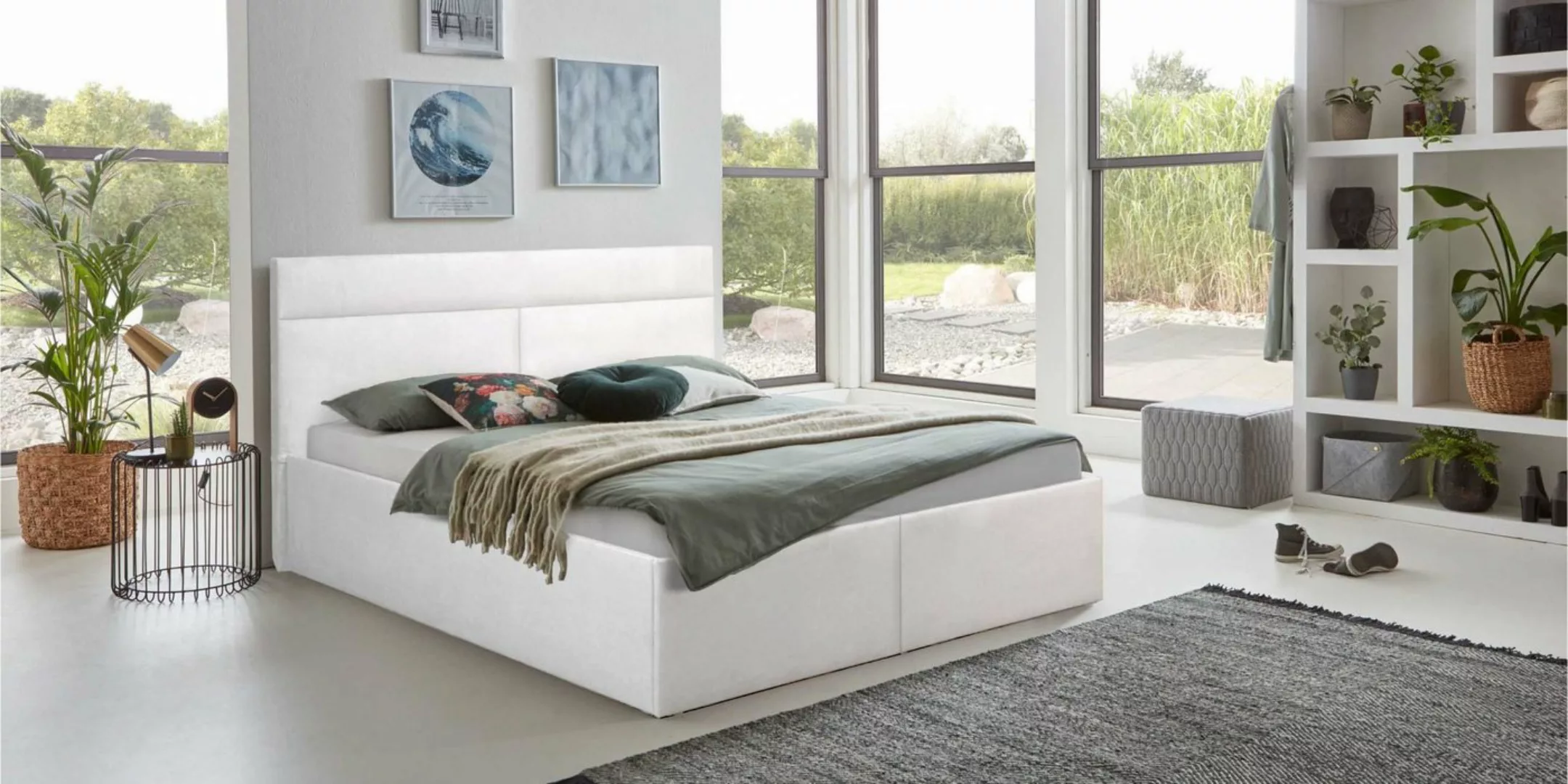 Halmon Schlafkomfort Betten Polsterbett Tokyo günstig online kaufen