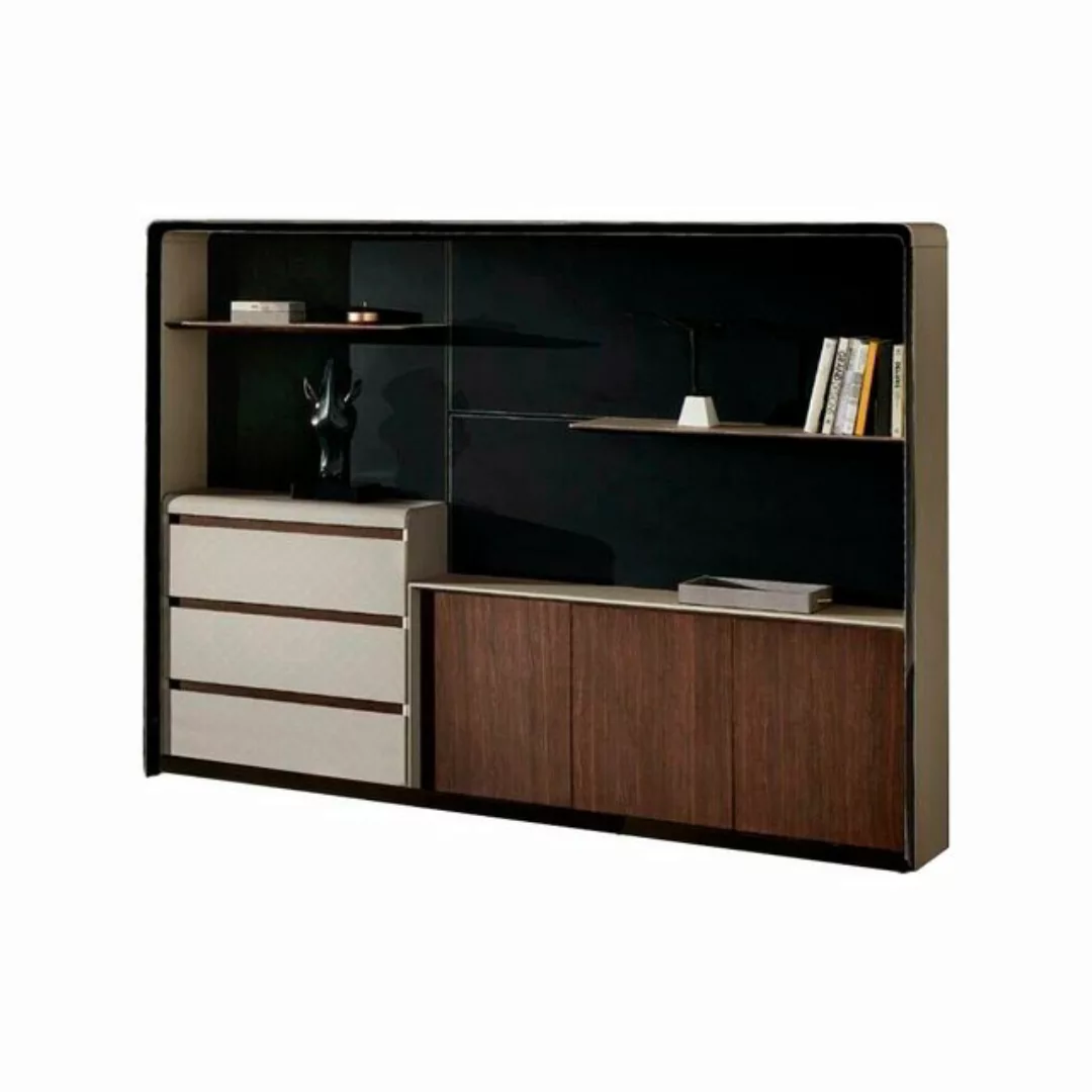 Xlmoebel Aktenschrank Braun Aktenschrank Schrank Holz Arbeitszimmer Hergest günstig online kaufen