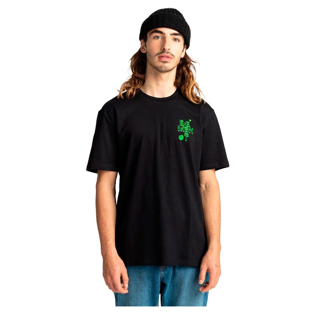 Element Gypsum Kurzärmeliges T-shirt S Flint Black günstig online kaufen