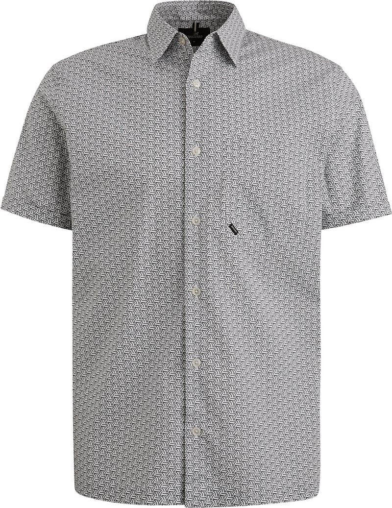 Vanguard Short Sleeve Hemd Print Blau - Größe M günstig online kaufen