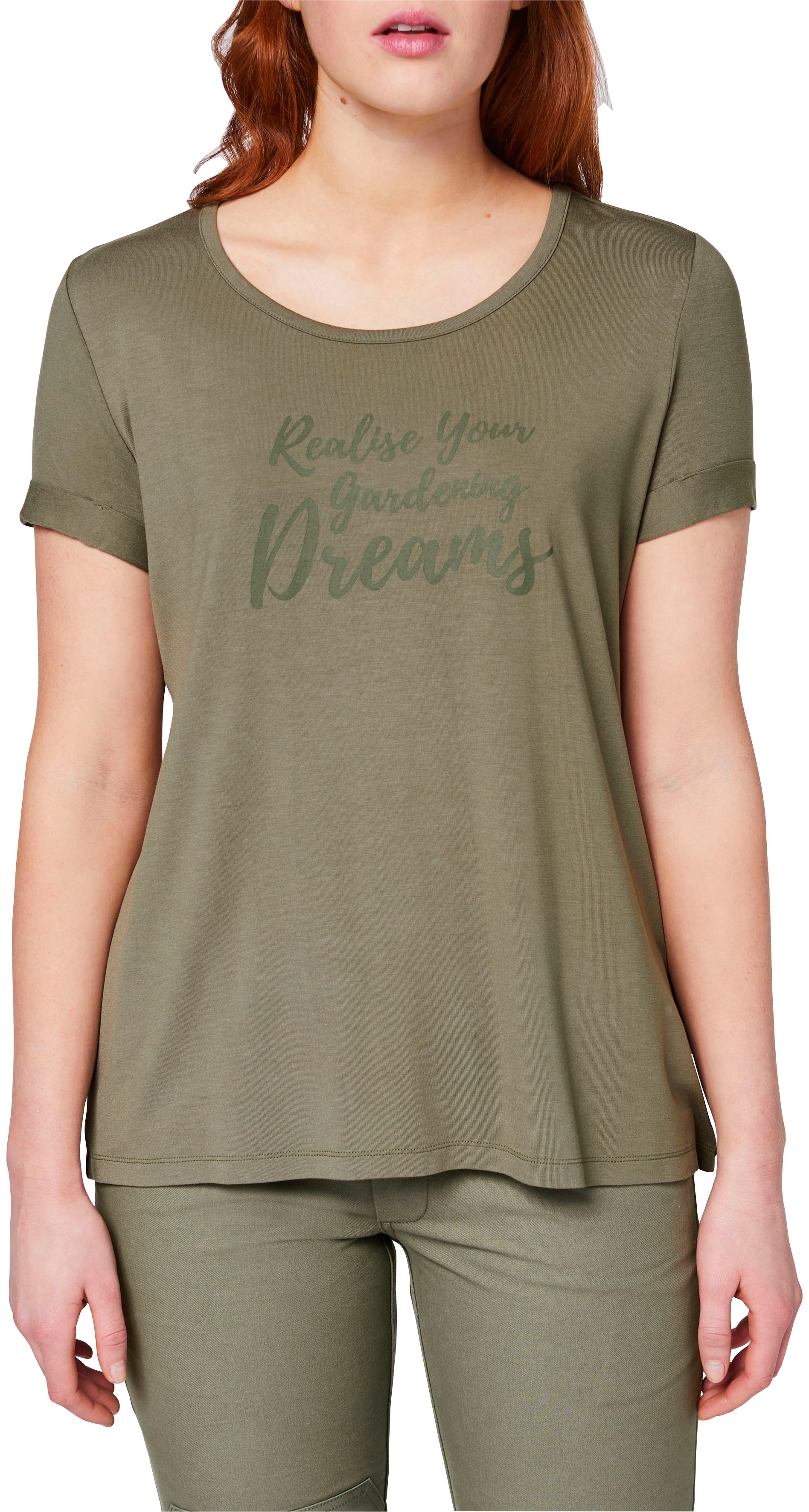 GARDENA T-Shirt "Dusty Olive" günstig online kaufen