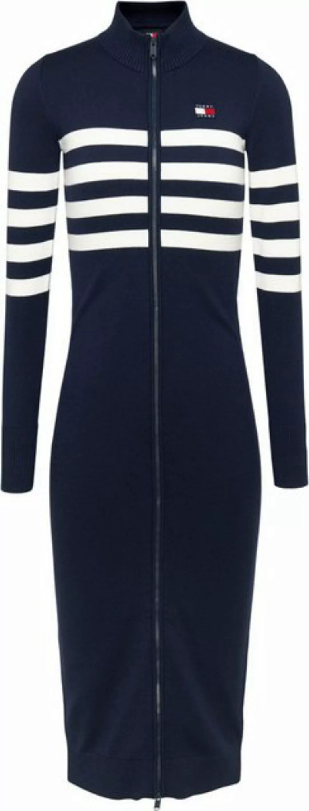 Tommy Jeans Sweatkleid TJW STRIPE MIDI SWEATER DRESS mit Streifendesign günstig online kaufen