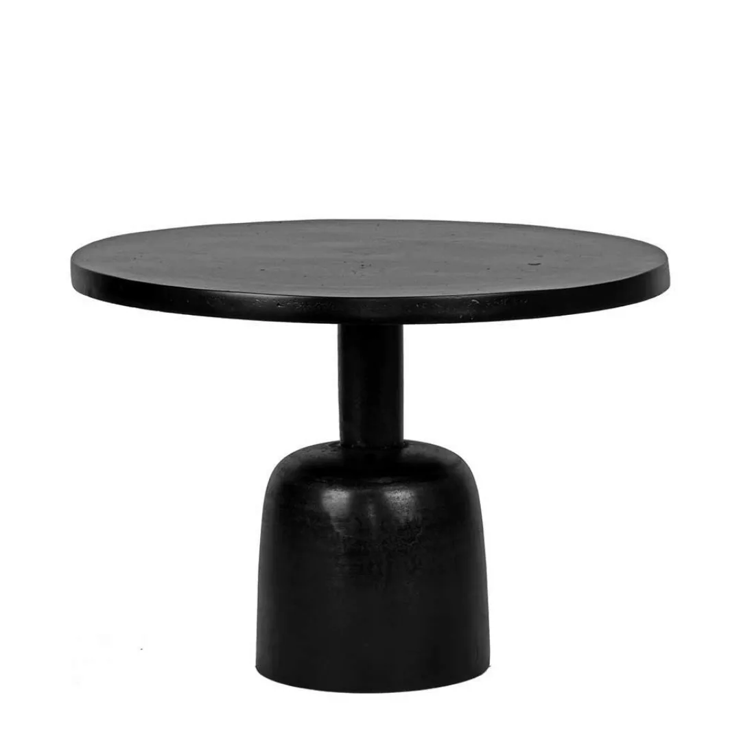 Wohnzimmer Tische mit runder Tischplatte Schwarz (zweiteilig) günstig online kaufen