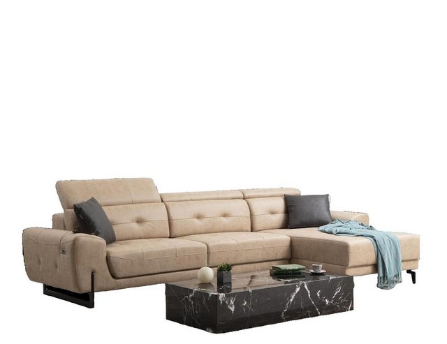 JVmoebel Ecksofa Luxus Wohnzimmer Sofa Couch L-Form Designer Möbel Modern, günstig online kaufen