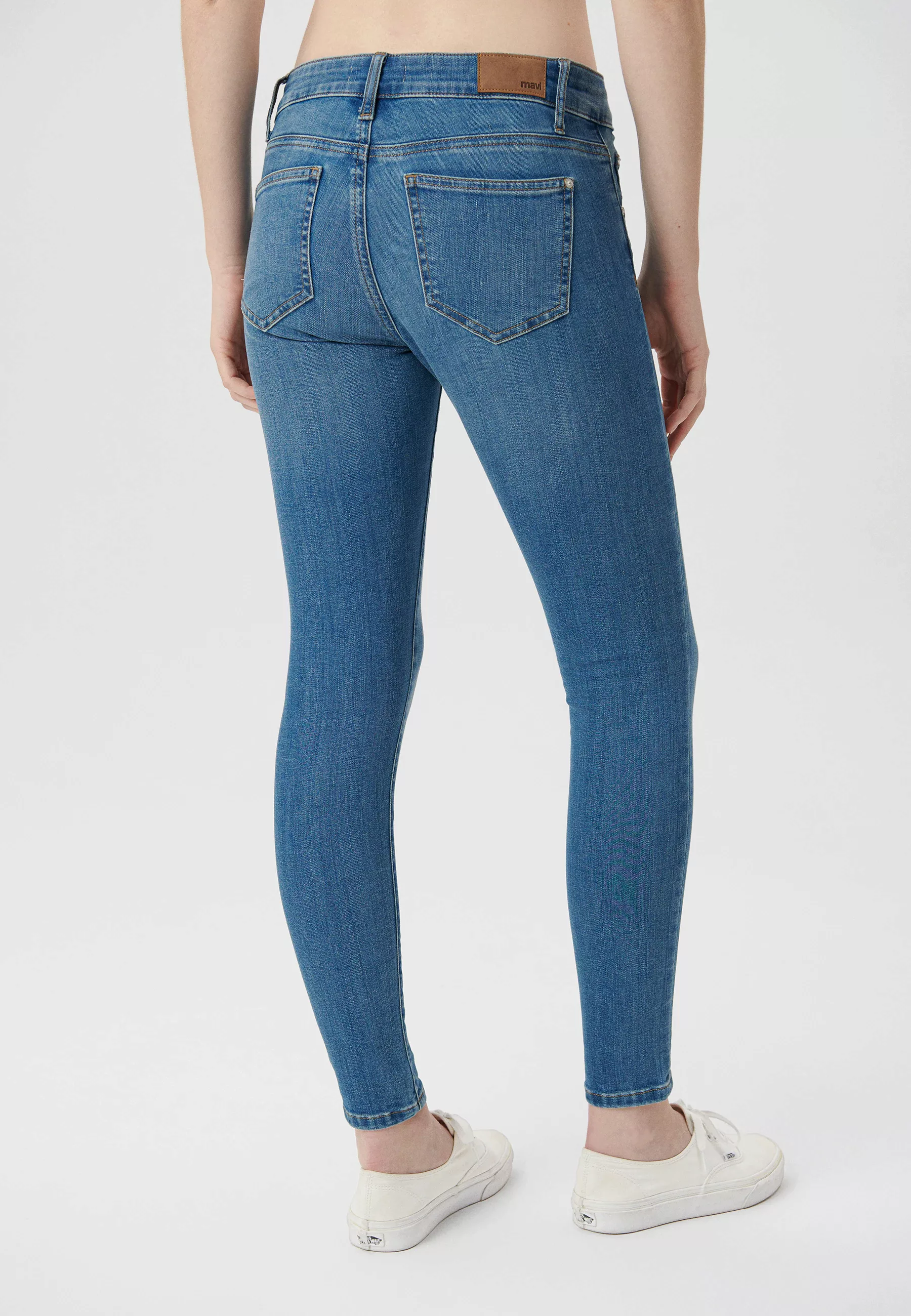 Mavi Röhrenjeans "LEXY", Cropped Super Skinny Jeans günstig online kaufen