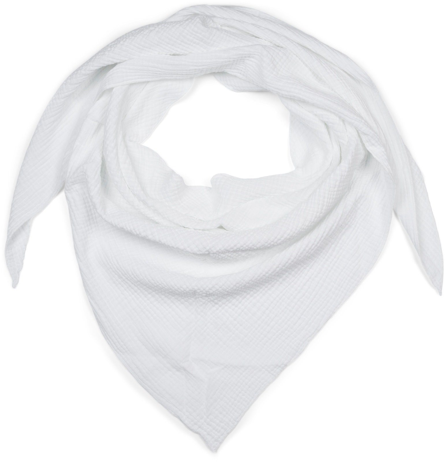 styleBREAKER Dreieckstuch Musselin Dreiecktuch Einfarbig, (1-St) günstig online kaufen