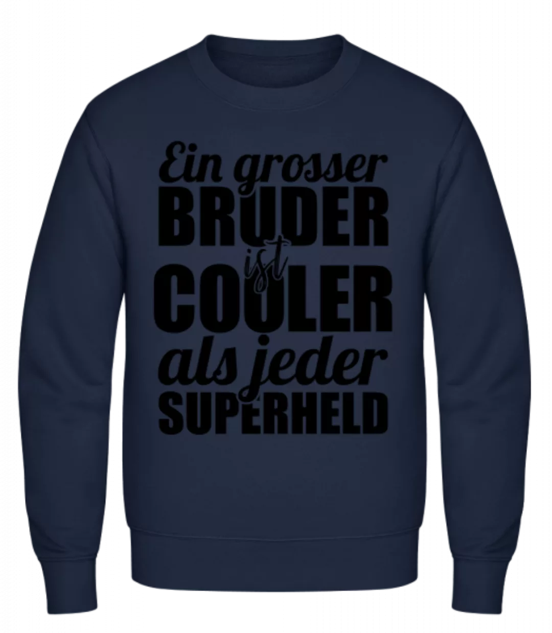 Großser Bruder Superheld · Männer Pullover günstig online kaufen