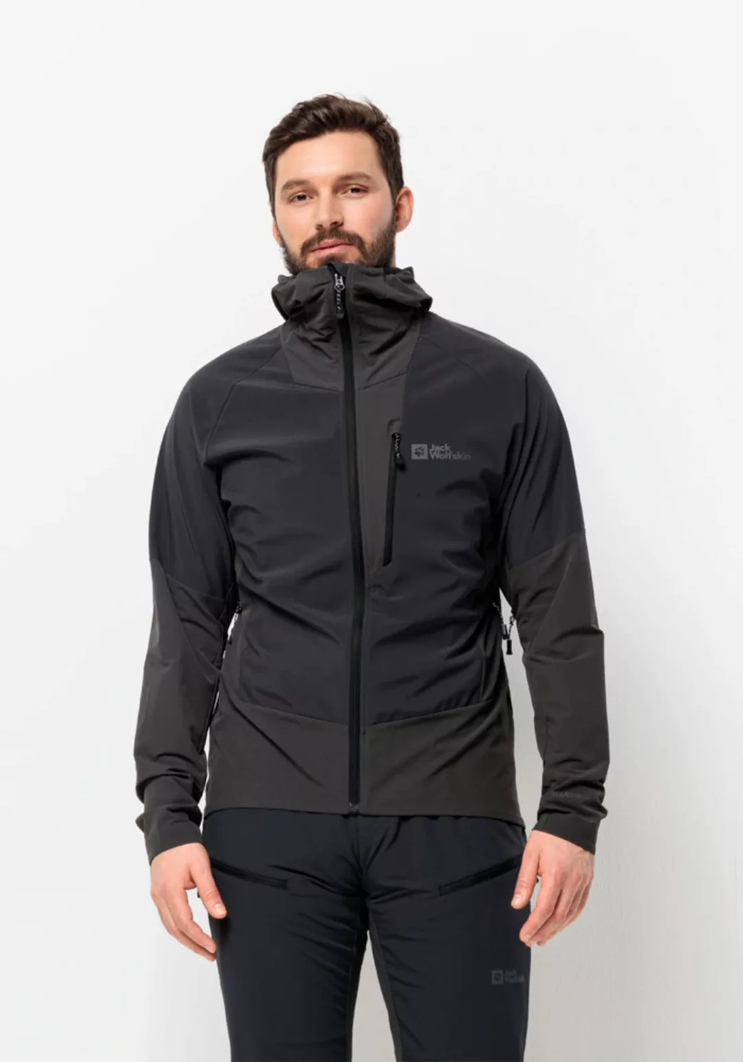 Jack Wolfskin Softshelljacke "ALPSPITZE HOODY M", mit Kapuze günstig online kaufen