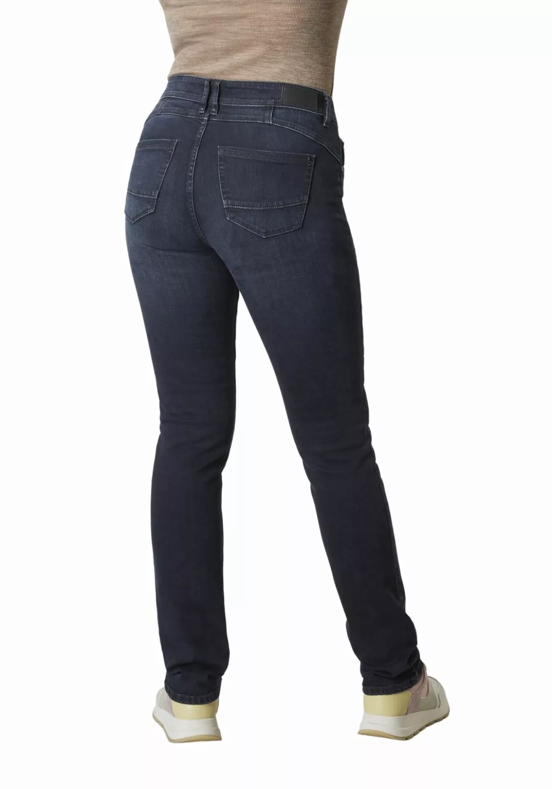 Paddock`s Damen Jeans LIA - Slim Fit - Blau - Blue Black Used Moustache günstig online kaufen